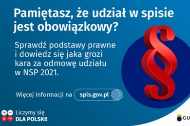 Zdjęcie ilustracyjne wpisu: Czy pamiętasz, że udział w spisie powszechnym jest obowiązkowy? 