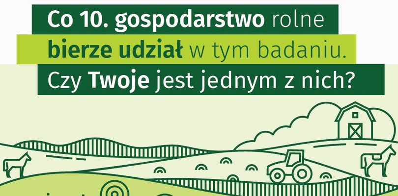 Zdjęcie ilustracyjne wpisu: Badanie statystyczne  „Zintegrowane statystyki dotyczące gospodarstw rolnych”