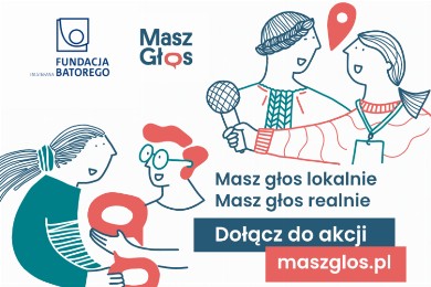 Zdjęcie ilustracyjne wpisu: Działaj lokalnie – skorzystaj z pomocy ogólnopolskiej akcji Masz Głos!