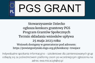 Zdjęcie ilustracyjne wpisu: Ruszył Konkurs Grantowy PGS - na projekty lokalne
