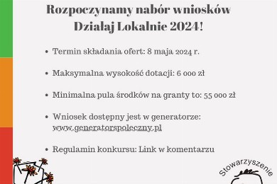 Zdjęcie ilustracyjne wpisu: Działaj Loklanie 2024!